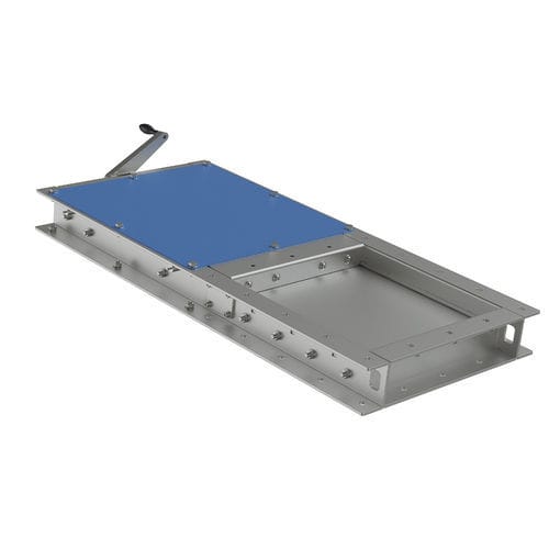 Segmentschütz - FS100 ECO - Jaudt Dosiertechnik Maschinenfabrik GmbH - manuell / pneumatisch gesteuert / elektrisch