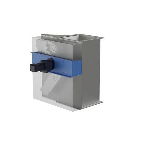 Scheibenventil - DPK - Jaudt Dosiertechnik Maschinenfabrik GmbH - pneumatisch / geschweißt / Spann