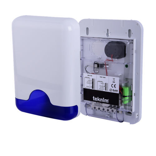 Blitzleuchte-Sirene - VAS-741 series - TEKNIM ELEKTRONIK AŞ. - Piezo / für Außenbereich