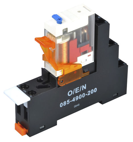 Elektromechanisches Relais / 12 VDC - 85 series - O/E/N India Ltd. - Miniatur / für DIN-Schiene / Leistung