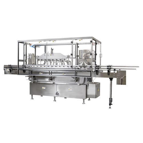 Automatische Füll- und Stöpselmaschine - VR840S - Cozzoli Machine Company - für Pharmaprodukte / Monoblock / aseptisch