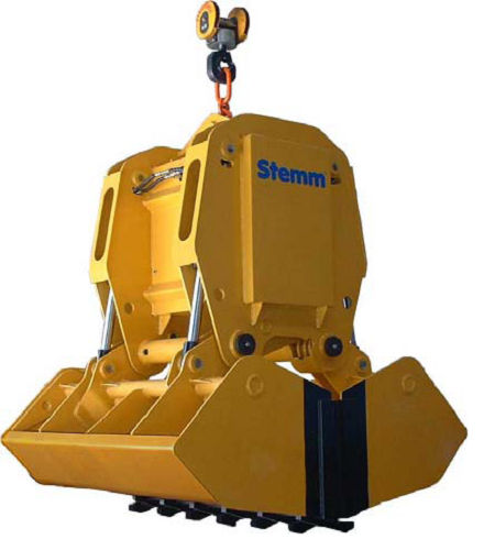 Zweischalengreifer für Schüttgüter - 3 - 7 m³ | 4CH-2.8 series - STEMM EQUIPOS INDUSTRIALES, S.L.