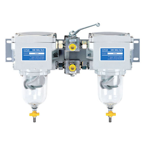 Kraftstoff-Abscheidefilter - SWK-2000-18 Duplex - Separ of the Americas, LLC - Wasser / Partikel