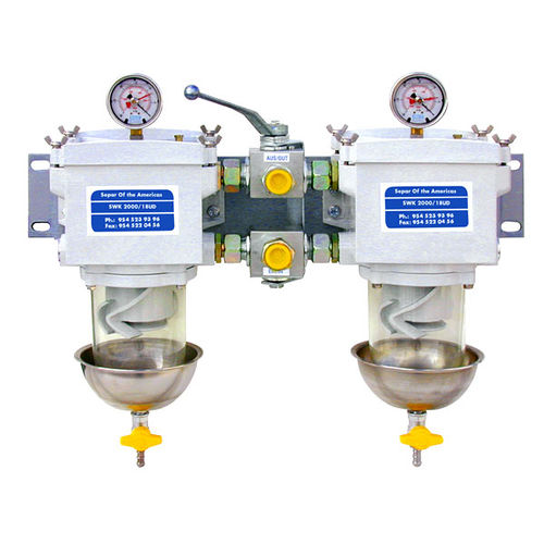 Wasserabscheidefilter - SWK-2000-18 Duplex - Separ of the Americas, LLC - Partikel / Diesel