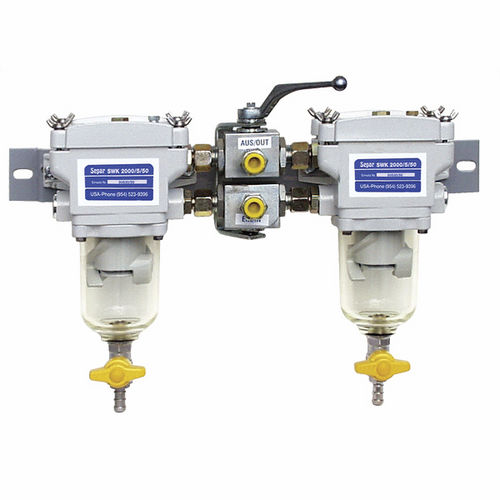 Kraftstoff-Abscheidefilter - SWK-2000-5 series - Separ of the Americas, LLC - Wasser