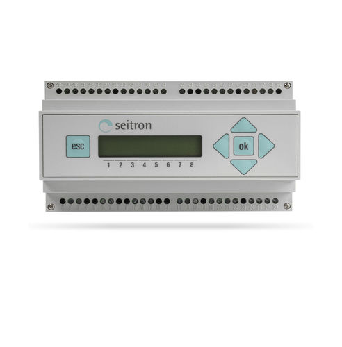 Elektronischer Thermostat - TT401M - Seitron SpA - programmierbar / für DIN-Schiene / digital