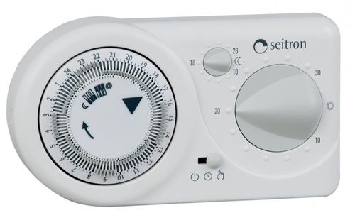 Elektronischer Thermostat - TEMPORA - Seitron SpA - regelbar / analog / batteriebetrieben