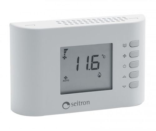 Thermostat für Geschwindigkeitskontrolle des Ventilators - TFZ01M - Seitron SpA - für Gebläsekonvektor / digital