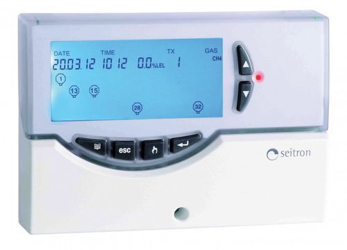 S-Bus-Protokoll-Gaswarnzentrale - RS0021 - Seitron SpA - mit LCD-Anzeige
