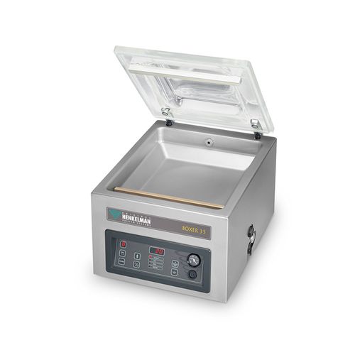 Automatische Verpackungsmaschine - Boxer 35 - Henkelman B.V. - Vakuum / Hauben / Tischgerät