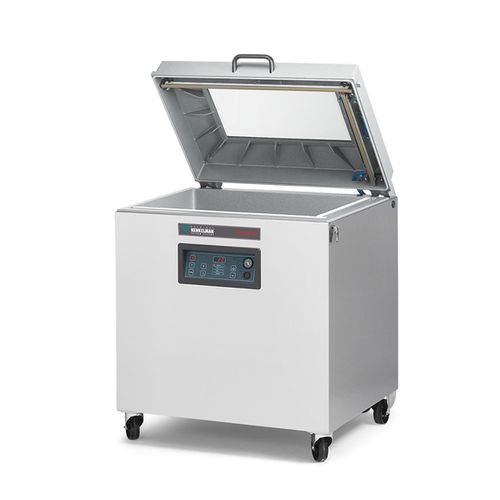 Automatische Verpackungsmaschine - Falcon 80 - Henkelman B.V. - Hauben / Vakuum / für Karton
