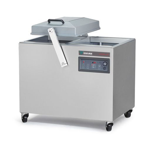 Automatische Verpackungsmaschine - Falcon 2-60 - Henkelman B.V. - Doppelkammer / Vakuum / für Karton