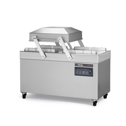 Automatische Verpackungsmaschine - Polar 2-50 - Henkelman B.V. - Vakuum / Doppelkammer / für Flüssigkeiten