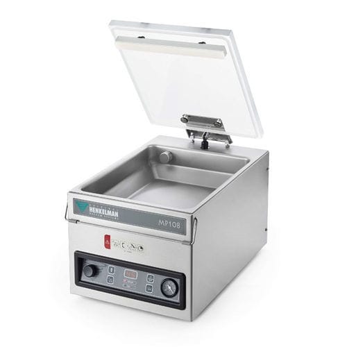 Automatische Verpackungsmaschine - MP 108 - Henkelman B.V. - Vakuum / Tischgerät / für Säcke