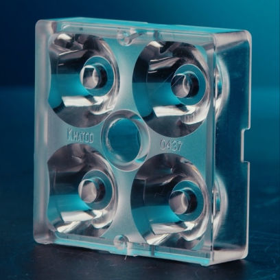 Linsen-Array / andere Geometrie - NACTUS 2x2 - KHATOD OPTOELECTRONIC S.r.l. - Kunststoff / Optik / für LED