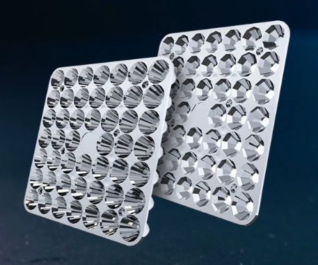 Reflektor für Beleuchtung - KCLP48CRSM Series - KHATOD OPTOELECTRONIC S.r.l. - für LED / quadratisch