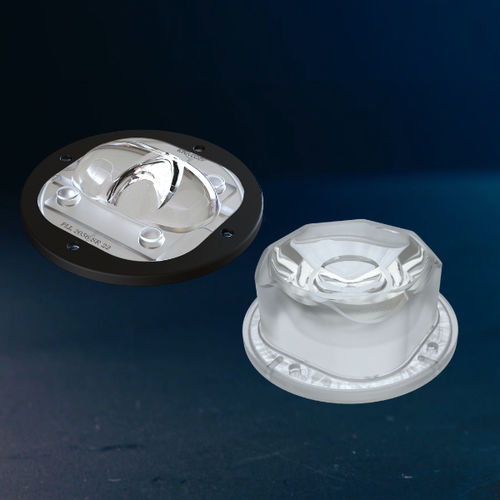 Sphärische Linse - SIO3 - KHATOD OPTOELECTRONIC S.r.l. - Silikon / für LED