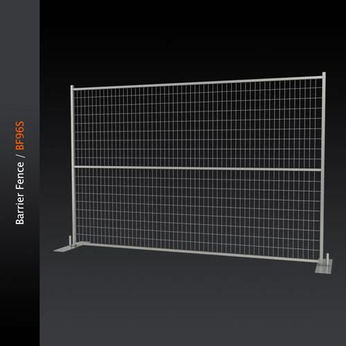 Temporärer Zaun - Barrier Fence - BF96S - Integrity Worldwide Inc.