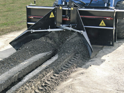 Asphaltfertiger - 06.AP series - ATTEC N.V. - traktormontiert