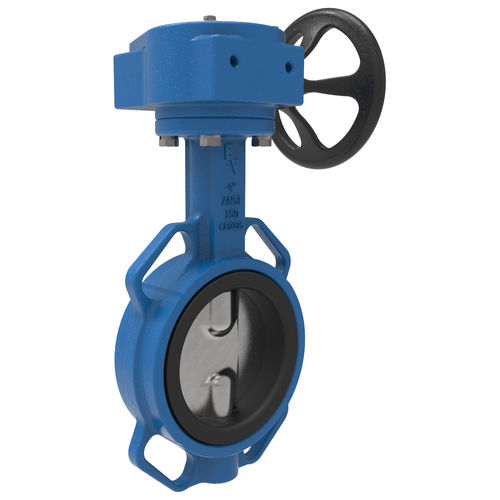Absperrklappe - BV10 Series - Belven nv - mit Handrad / Isolation / für Abwasser