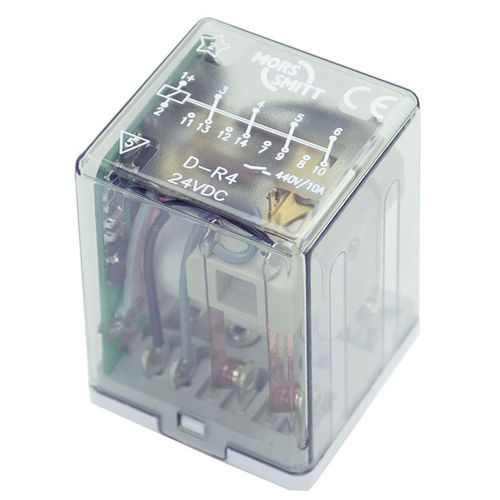Elektromechanisches Relais / DC - D-R4 series - Mors Smitt BV - Leistung / Plug-in