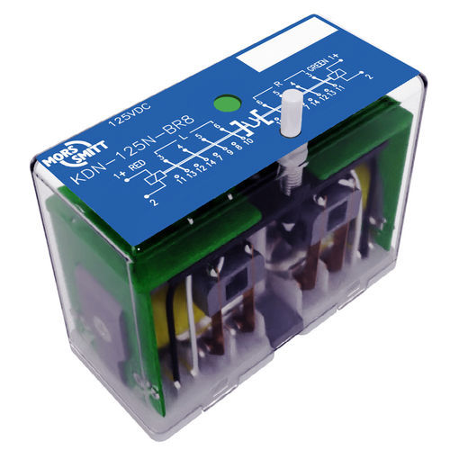 Elektromechanisches Relais / Verriegelung - KDN-R8 - Mors Smitt BV - DC / PCB / für DIN-Schiene