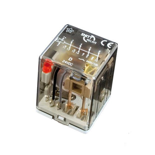 Elektromechanisches Relais / 24 VDC - D series - Mors Smitt BV - Leistung / Plug-in
