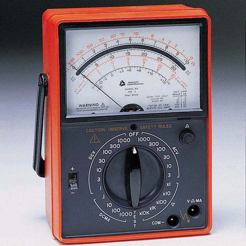 Analoges Multimeter - 60  - Triplett - tragbar / 1000 V / 1 A