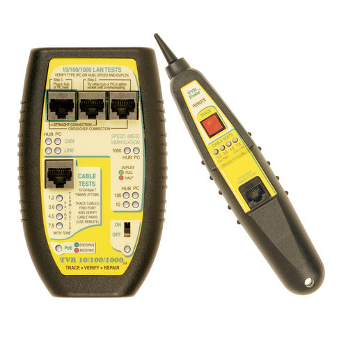 Netzwerktester - TVR10/100/1000™ - Triplett - LAN-Kabel / Kabel / sofort wirkend