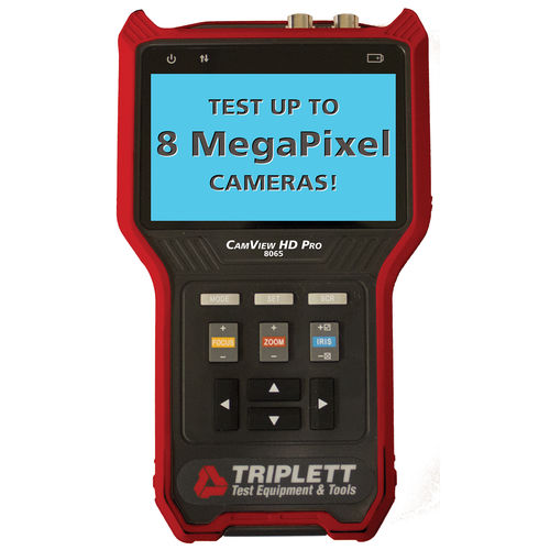 Prüfgerät für Telekommunikationsnetz - CamView HD Pro 8065 - Triplett - Kamera / tragbar