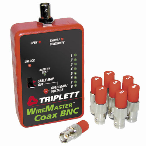 Durchgangtester - WireMaster™ Coax BNC – 3274 - Triplett - Überspannung / für Kabel / für Industrieanwendungen