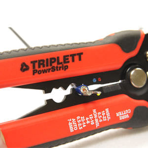 Kombinations-Abisolierzange - PowrStrip™-TT-240 - Triplett - für Kabel / isoliert