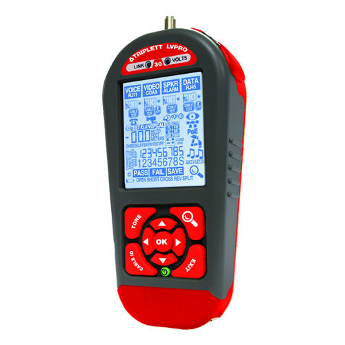 Kabeltester - LVPRO series  - Triplett - Spannung / Impedanz / tragbar