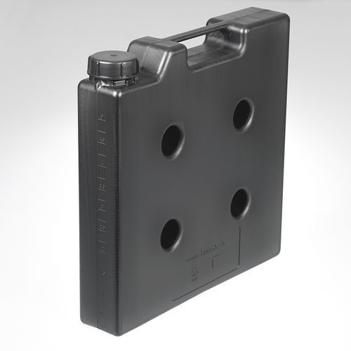 HDPE-Kanister - 0435-1055 - Bürkle - rechteckig / kompakt / antistatisch