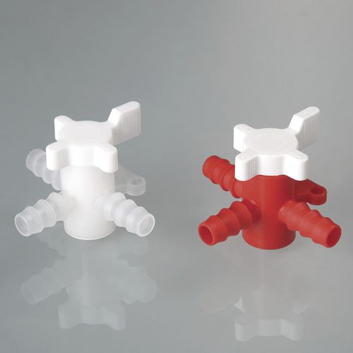 Handradventil -  Three-way valve - Bürkle - für die Lebensmittelindustrie / für Flüssigkeiten / Kunststoff