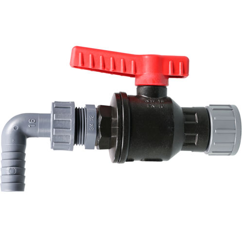 Kugelventil - 0500-0100 - Bürkle - Hebel / Steuerung / für Wasser