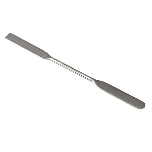 Spatel für Labor - 5386-0041 - Bürkle - Edelstahl / für Proben / doppelt