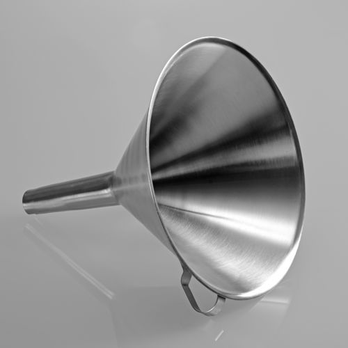 Edelstahltrichter - 9604 series - Bürkle - für Flüssigkeiten / für Pulver