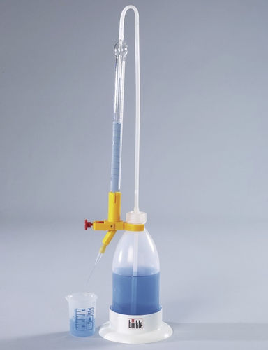 Titrationsbürette - 9695 series - Bürkle - Borosilikatglas / chemikalienbeständig / Borosilikatglas