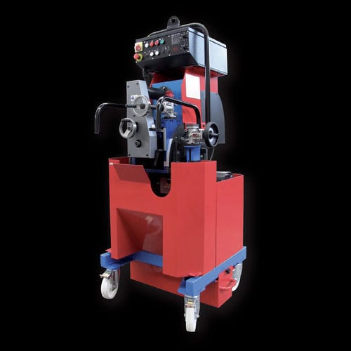 Anfasmaschine mit automatischer Zuführung - Art. 920 J BEVEL - OMCA - elektrisch / mobil / für die Blechbearbeitung