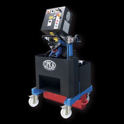 Anfasmaschine mit verstellbarem Winkel - ART. 900 BIG PLUS - OMCA - elektrisch / mobil / für die Blechbearbeitung