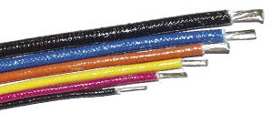 Isolierte Einzelader-Leitung - acim jouanin - Kupfer / Thermoplast / flexibel