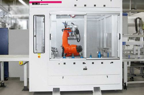 Entgrat-Roboterzelle - W30 - WMS-engineering Werkzeuge-Maschinen-Systeme GmbH