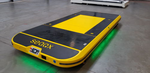 2-Achsen-Elektrotransporter - Seaqx NV - Rundstrahl / funkgesteuert