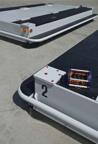 Batteriebetriebener selbstfahrender Wagen - TPP 10 - Seaqx NV - 2-Achsen / für schwere Lasten / Hub