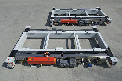 Elektrischer selbstfahrender Wagen - TPP - Seaqx NV - für schwere Lasten / Hub