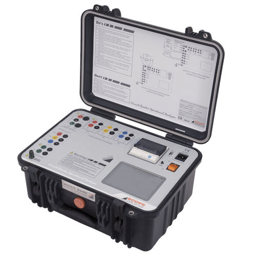Stromprüfgerät - HISAC Swift - SCOPE T&M Pvt. Ltd. - Leistungsfähigkeit / elektrischer Widerstand / manuell