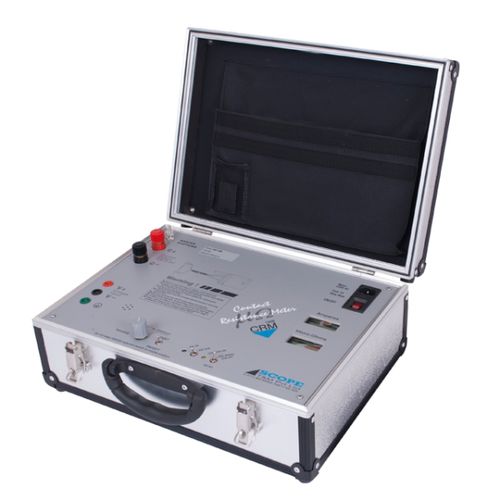 Digitales Mikroohmmeter - CRM 100B - SCOPE T&M Pvt. Ltd. - tragbar / 4-Leiter / gehärtet