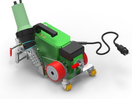 Heißluft-Schweißmaschine - PoolOn Digital - Herz GmbH - Längsnaht / manuell / für Kunststoff