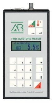 Feuchtigkeitsmessgerät für Festmaterialien - FMD6 - Brookhuis Micro-Electronics - kapazitiv / mit Digitalanzeige / tragbar
